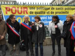 Rassemblement devant Lariboisière 10 mars 2015 _escn1115.jpg