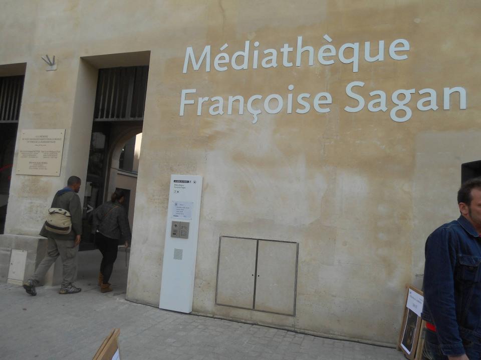 Ouverture de la médiathèque municipale Françoise Sagan PCF Paris 10 Ouverture de la médiathèque municipale Françoise Sagan PCF Paris 10