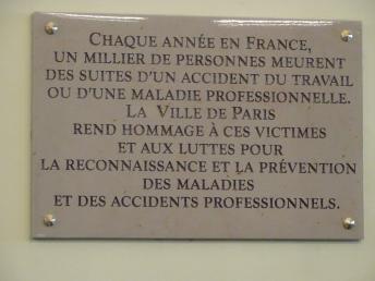 Plaque commémorative Morts au travail dsc00195.jpe