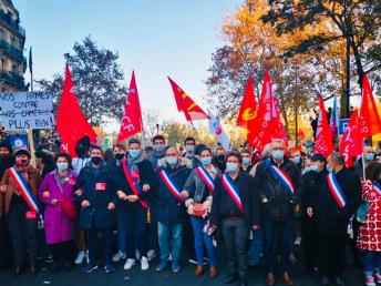 Manif Sécurité globale 29 nov 2020