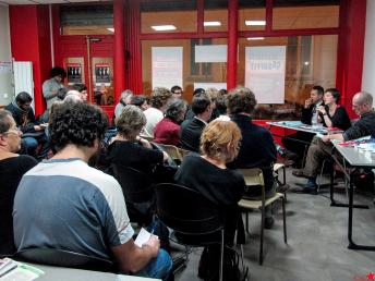 Débat &quot;droit à la ville&quot; les participants