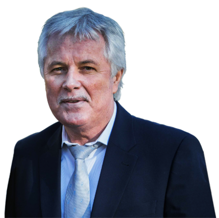 Photo de face de Didier Le Reste, sur fond transparent