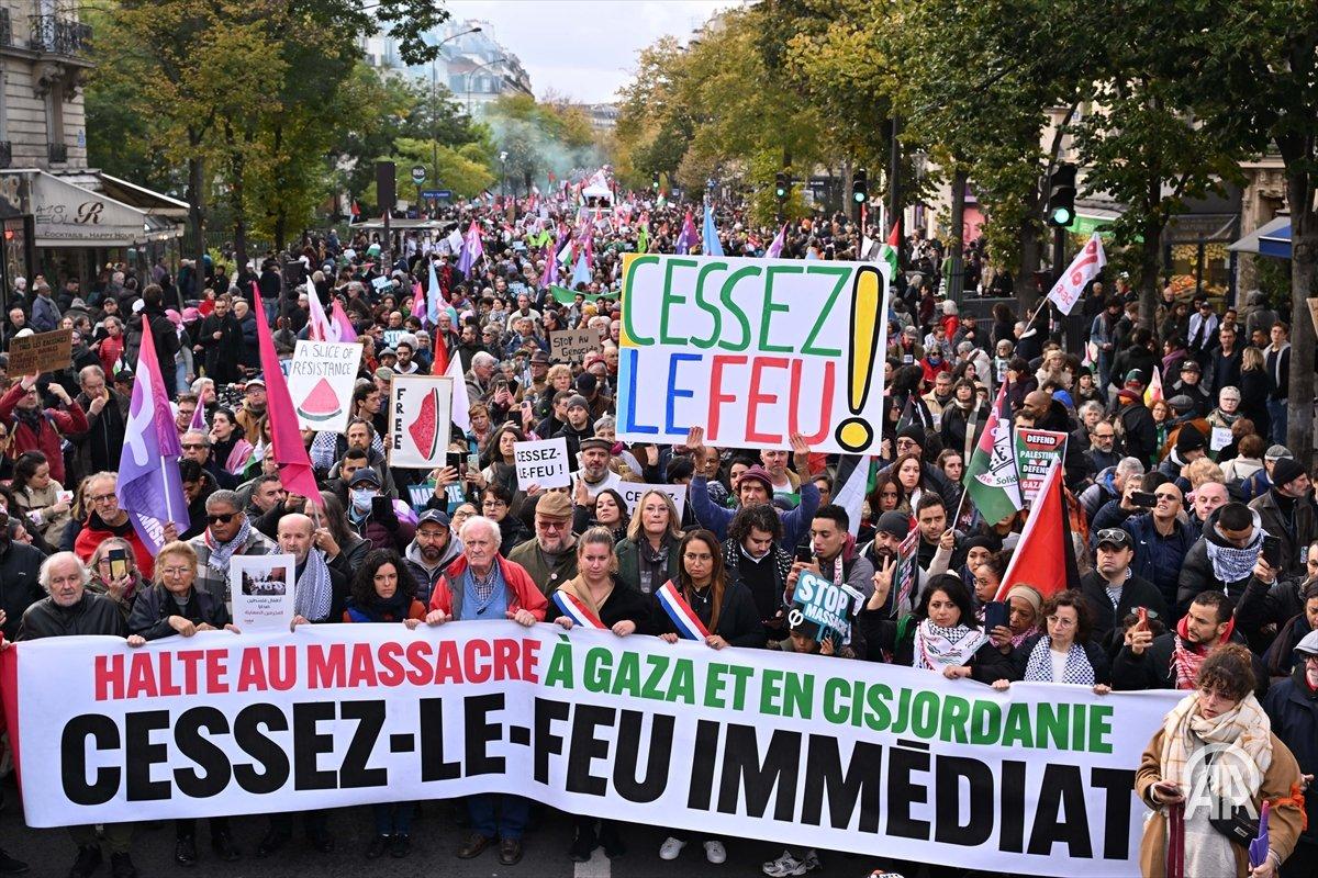 Manifestation de soutien à la Palestine 